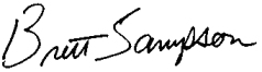 brett's signature